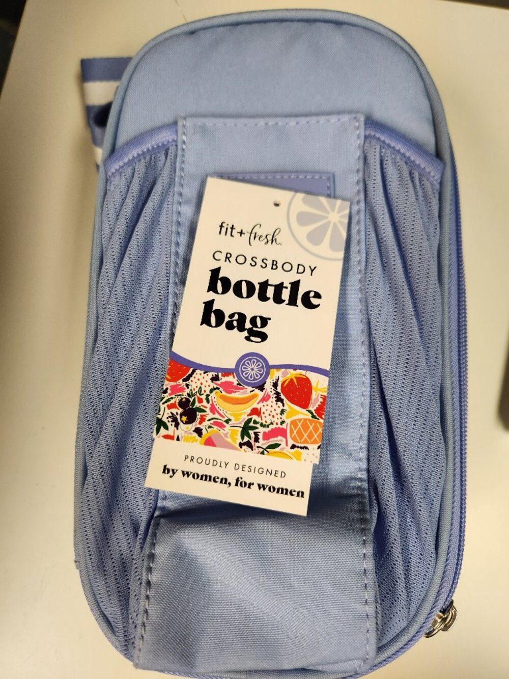 FIT & FRESH Crossbody Bottle Bag / Lunch Bag (NWT)